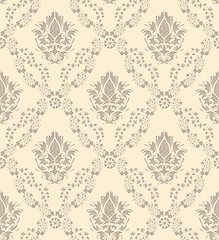 Image showing seamless damask pattern