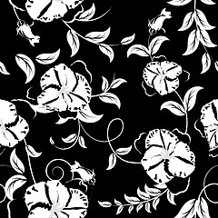 Image showing seamless floral pattern