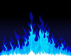 Image showing fire background