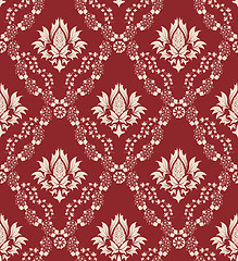 Image showing seamless damask pattern