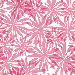 Image showing seamless floral pattern