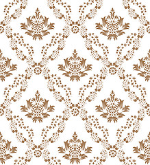 Image showing seamless damask pattern