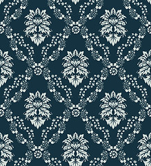 Image showing seamless damask pattern