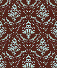 Image showing seamless damask pattern