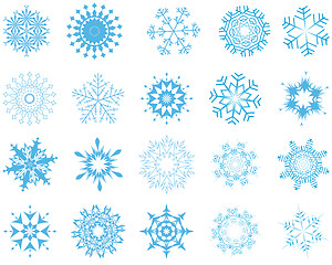 Image showing snowflakes