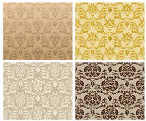 Image showing seamless damask pattern