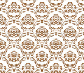 Image showing seamless damask pattern