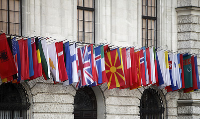 Image showing International flags