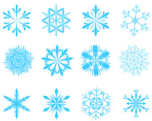 Image showing snowflakes