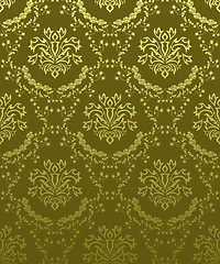 Image showing seamless damask pattern