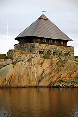 Image showing Citadel island, Stavern fort, Norway 2006 # 03