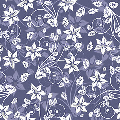 Image showing seamless floral pattern