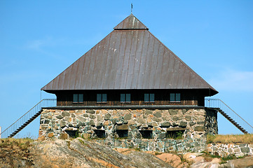 Image showing Citadel island, Stavern fort, Norway 2006 # 04