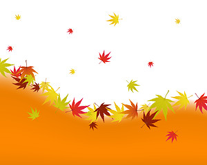 Image showing autumn leaves