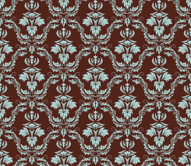 Image showing seamless damask pattern