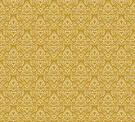 Image showing seamless damask pattern