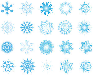 Image showing snowflakes