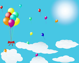 Image showing balloons