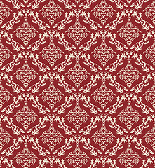 Image showing seamless damask pattern