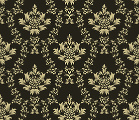 Image showing seamless damask pattern