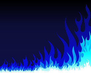 Image showing fire background