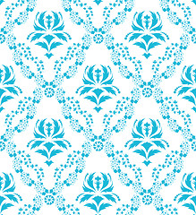 Image showing seamless damask pattern