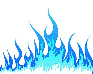 Image showing fire background