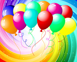 Image showing balloons