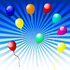 Image showing balloons