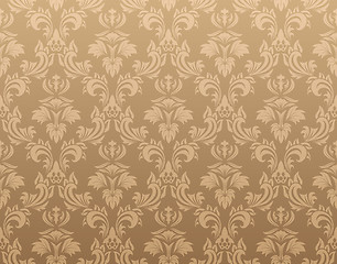 Image showing seamless damask pattern