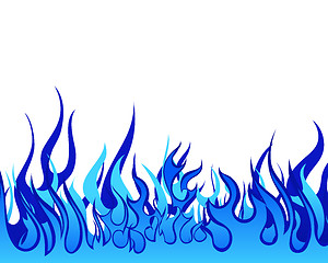 Image showing fire background