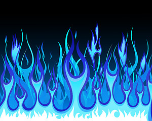 Image showing fire background