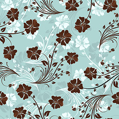 Image showing seamless floral pattern