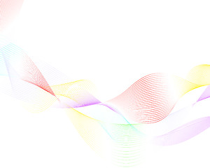 Image showing colourful lines