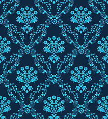 Image showing seamless damask pattern