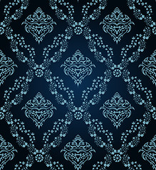 Image showing seamless damask pattern