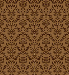 Image showing seamless damask pattern