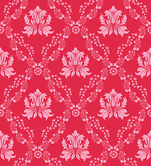 Image showing seamless damask pattern