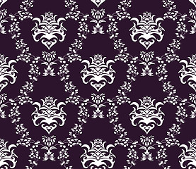 Image showing seamless damask pattern