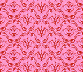 Image showing seamless damask pattern