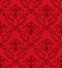 Image showing seamless damask pattern