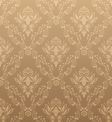 Image showing seamless damask pattern