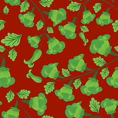 Image showing seamless floral pattern