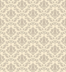 Image showing seamless damask pattern