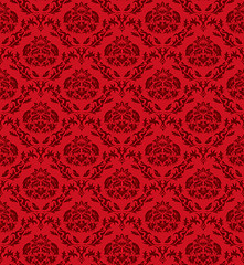 Image showing seamless damask pattern