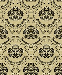 Image showing seamless damask pattern