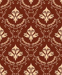 Image showing seamless damask pattern