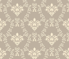 Image showing seamless damask pattern