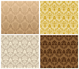 Image showing seamless damask pattern