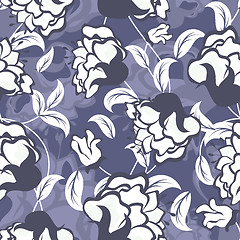 Image showing seamless floral pattern